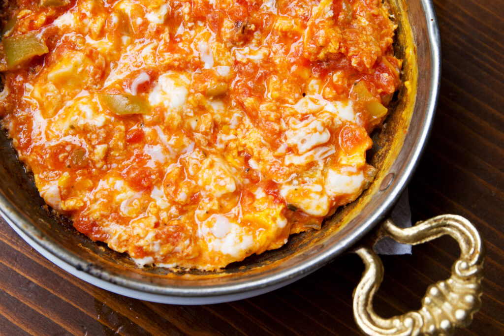 Menemen - Turkish Style Scrambled Egg