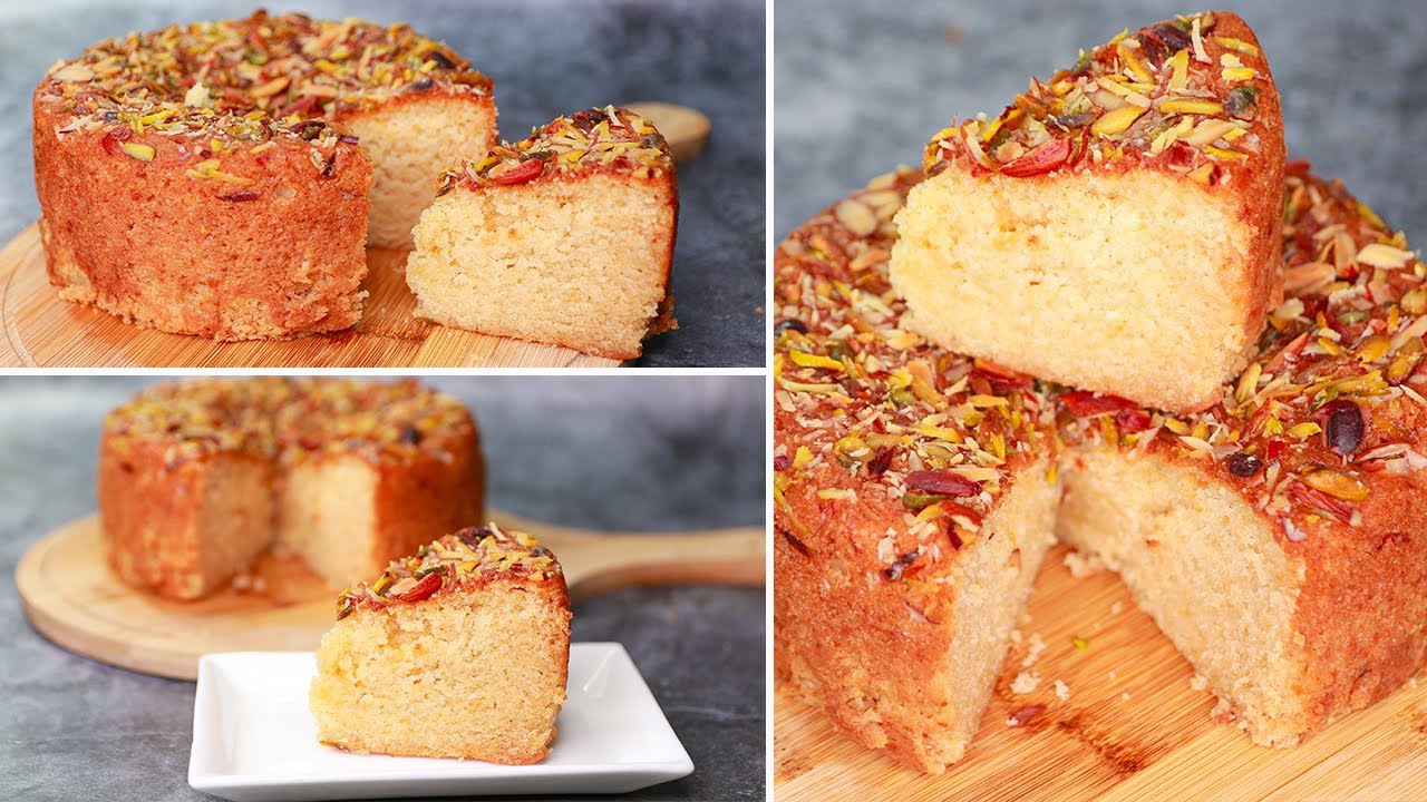 Eggless Parsi Mawa cake