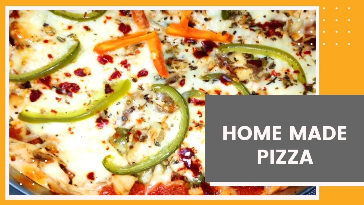 Easy Chicken Pizza – Without Oven