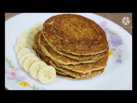 Whole Wheat Banana Pancakes | No baking Powder – Toddler Pancake