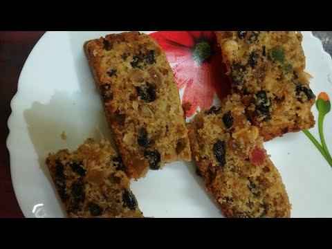 Easy fruit cake | Plum cake | Eggless | No oven