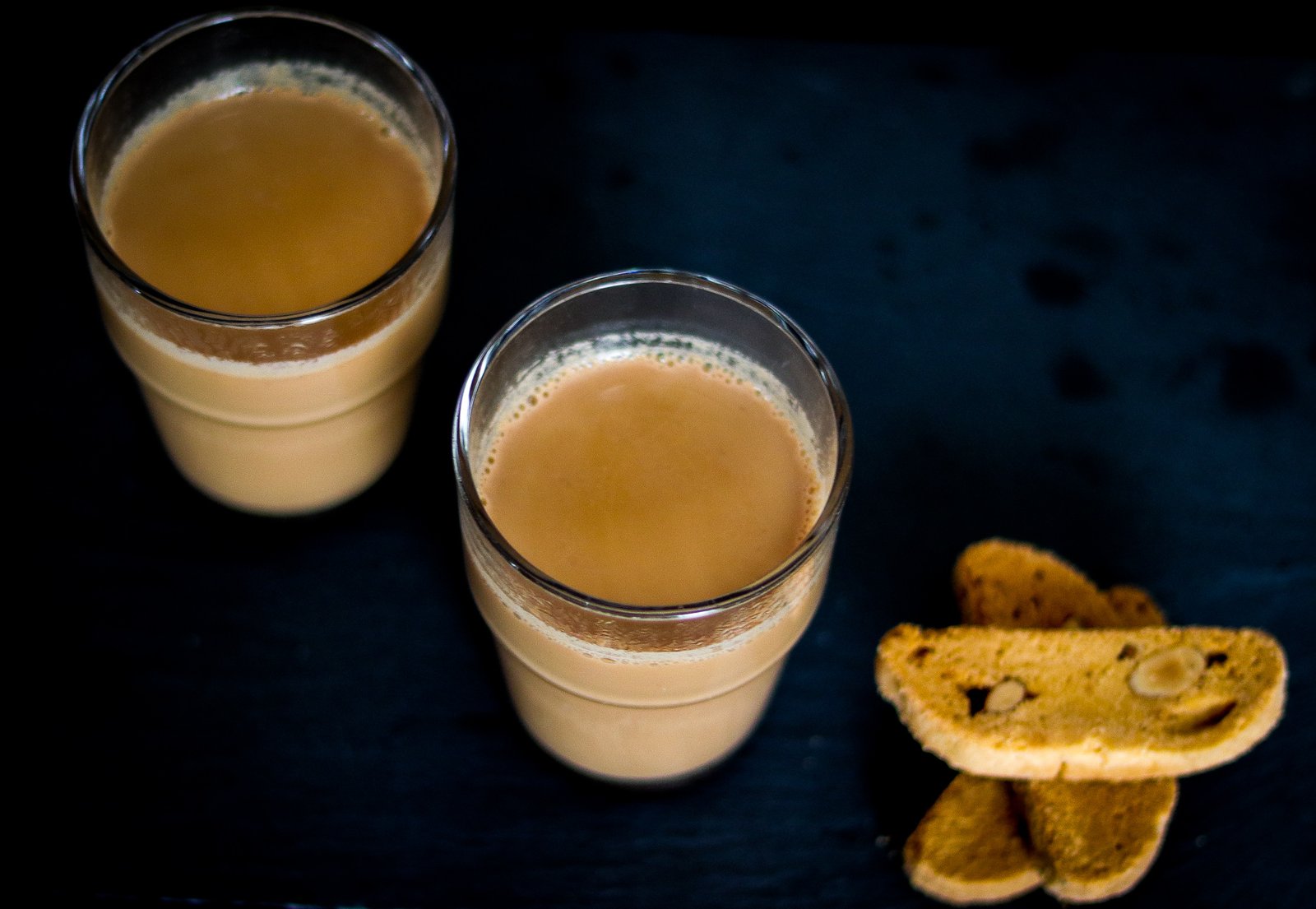 Jaggery milk tea