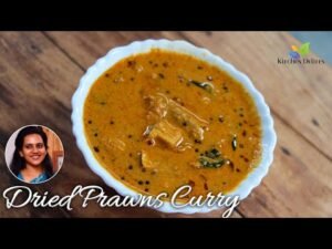 dried prawns curry