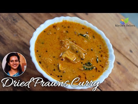dried prawns curry